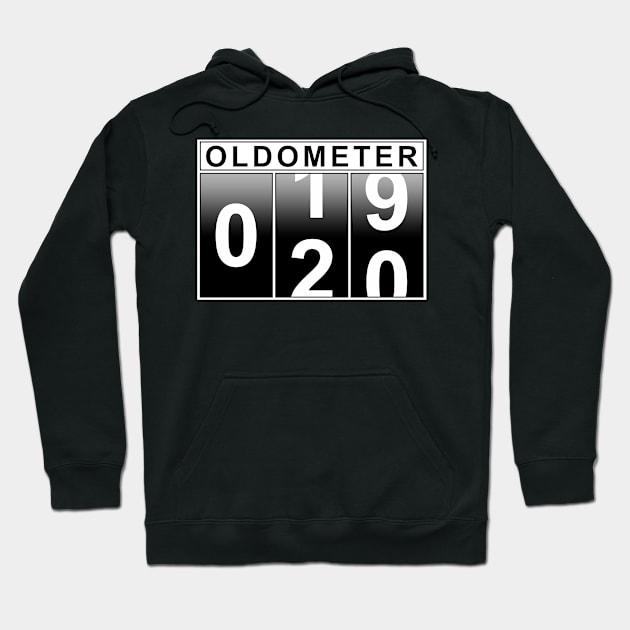 20th Birthday Oldometer Hoodie by Boss creative